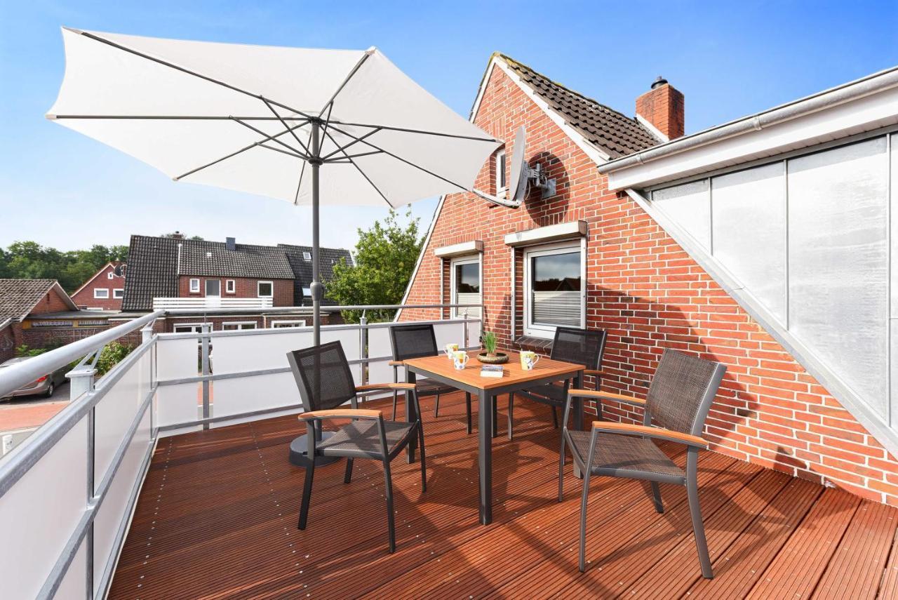 Ferienwohnung Teezeit Neuharlingersiel Buitenkant foto