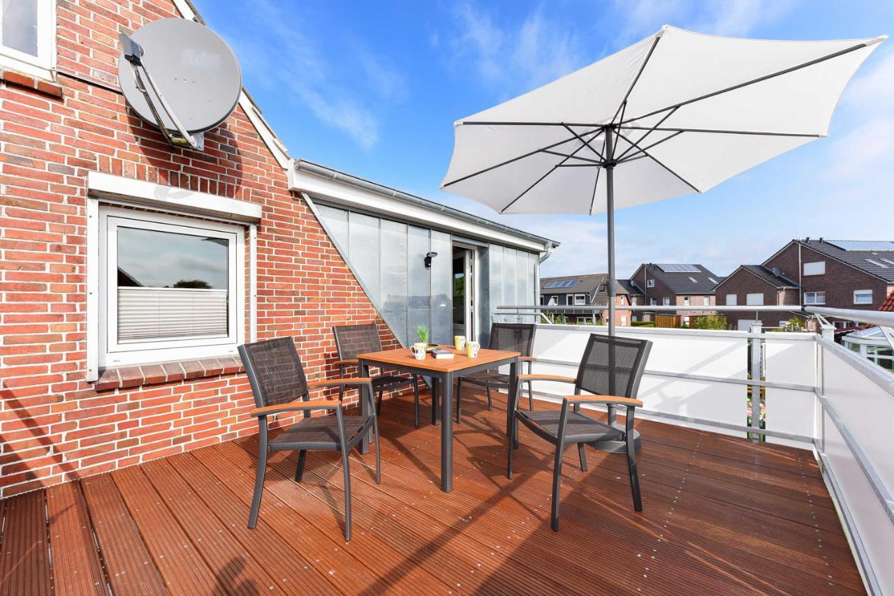 Ferienwohnung Teezeit Neuharlingersiel Buitenkant foto